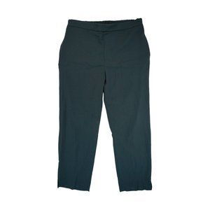 Banana Republic Womens Black‎ Pull On Elastic Waist Pants Slacks Plus Size 12